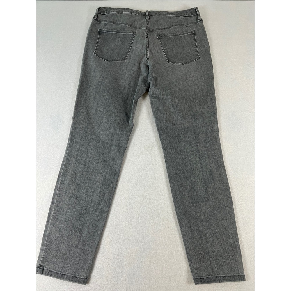 Mossimo High Rise Jegging Womens 14/32R Grey Excellent Power Stretch Denim - Picture 4 of 6